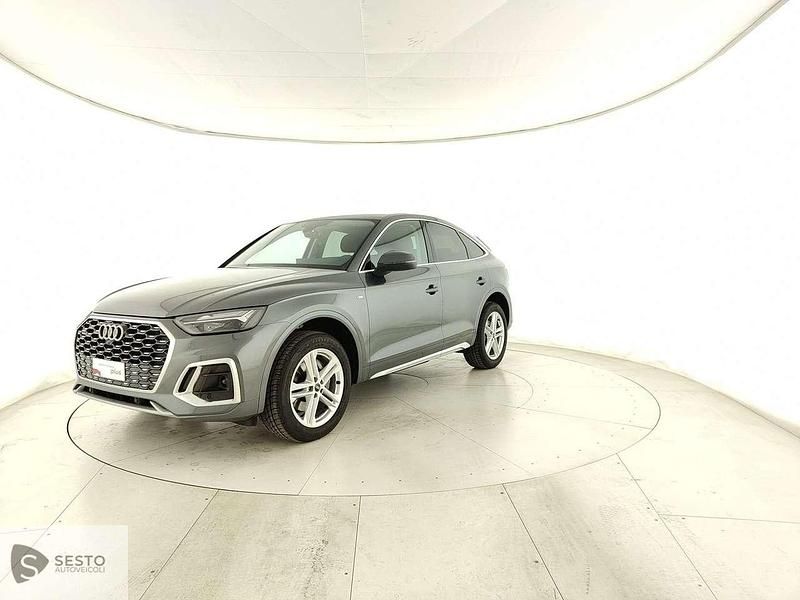 Grigio daytona perla Usata 2022 Audi Q5 Sportback S-Line SUV | 41.500 € (Cara) - Immagine 1/4