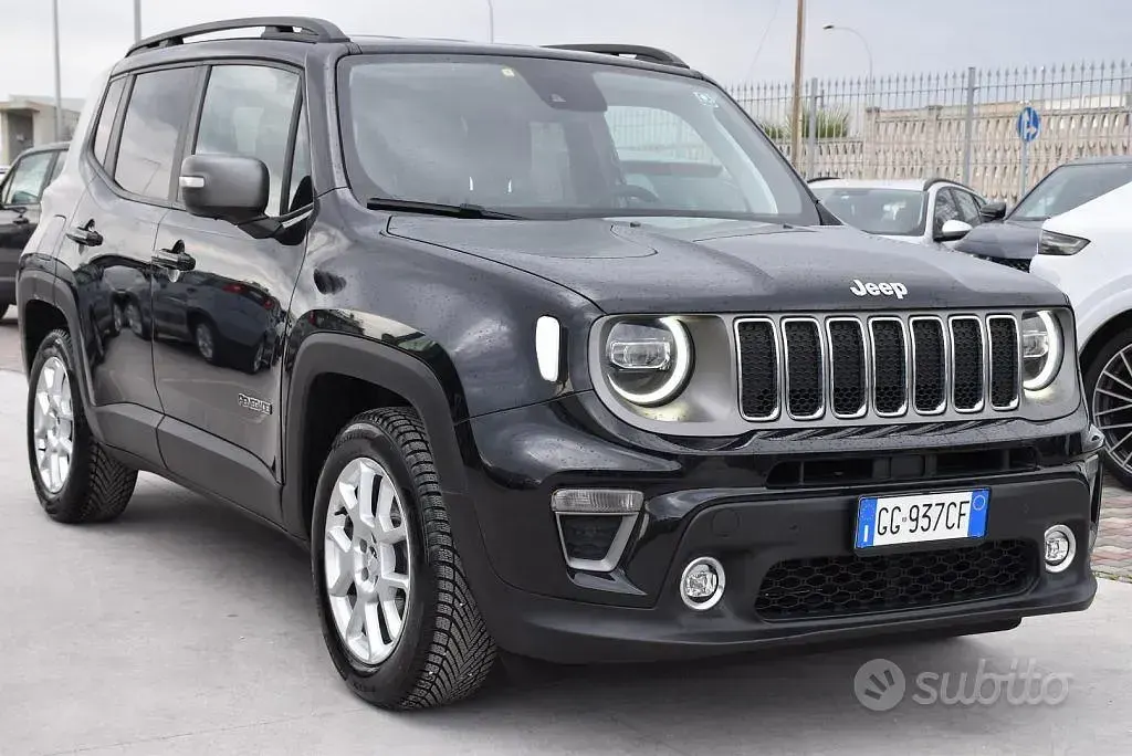 Usata Jeep Renegade Limited 120 CV (88 kW) 2021 Nero SUV