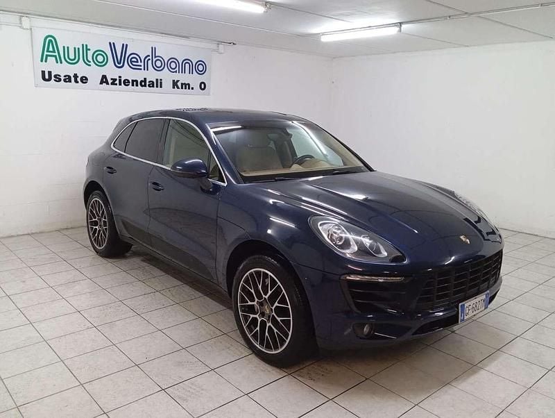 Usata Porsche Macan 250 CV (183 kW) 2014 Blu SUV