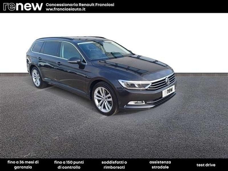 Usata VW Passat Business 150 CV (110 kW) 2018 Nero Station wagon