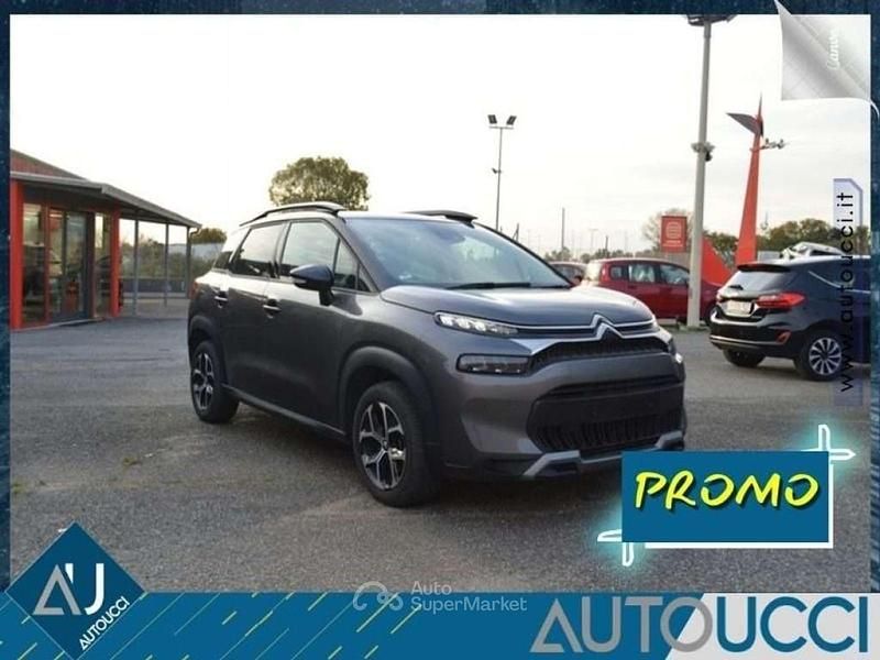 Grigio platinum Usata 2024 Citroën C3 Aircross PureTech SUV | 15.500 € (Buon prezzo) - Immagine 1/4
