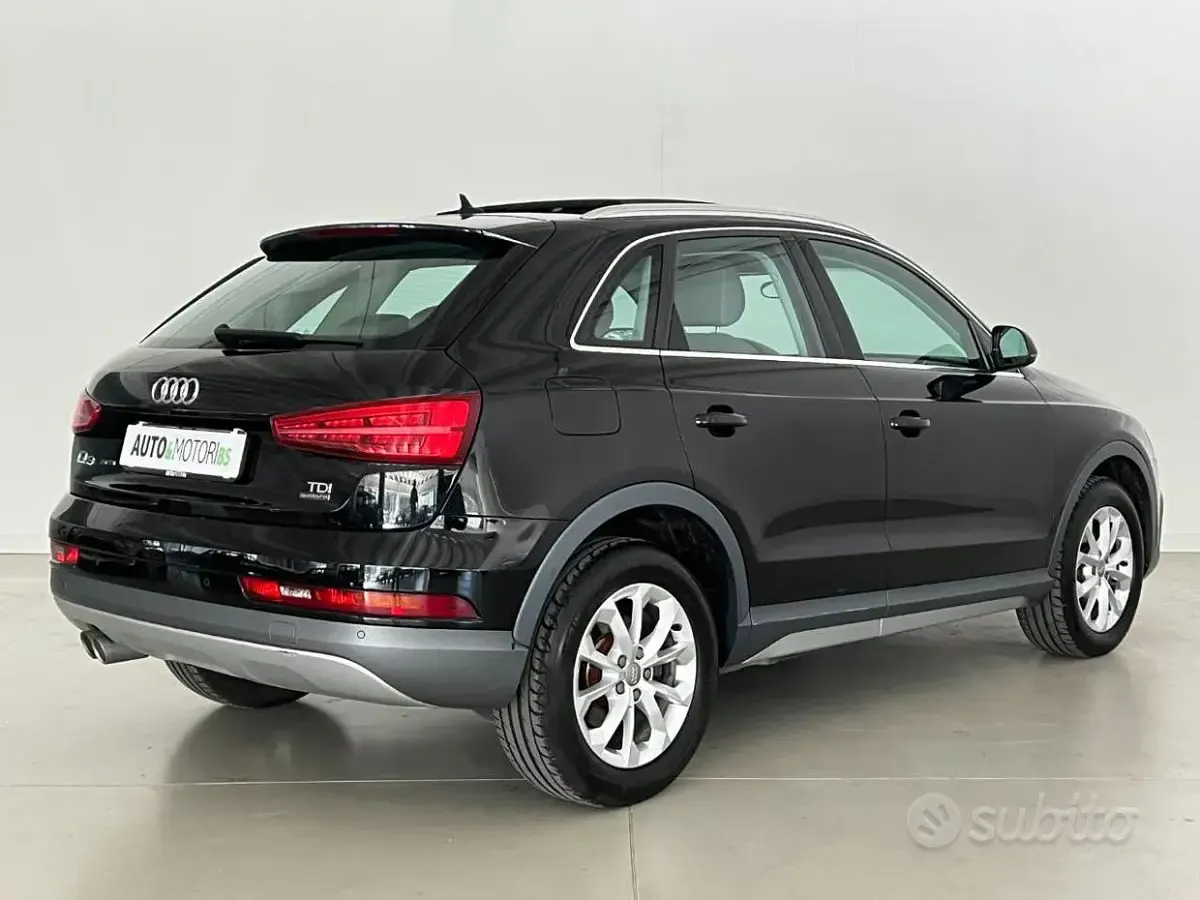 Usata Audi Q3 Business 150 CV (110 kW) 2015 Nero SUV