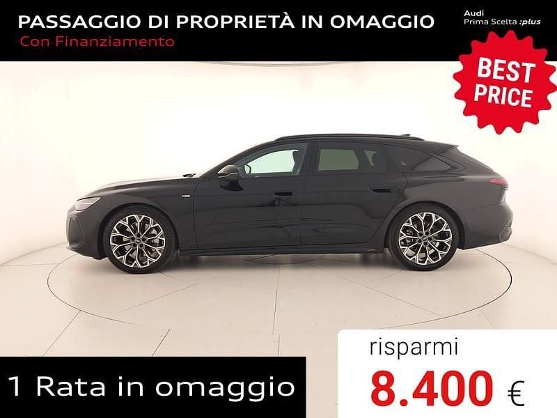 Nuova Audi A6 S-Line 204 CV (150 kW) 2025 Nero mito metallizzato Station wagon