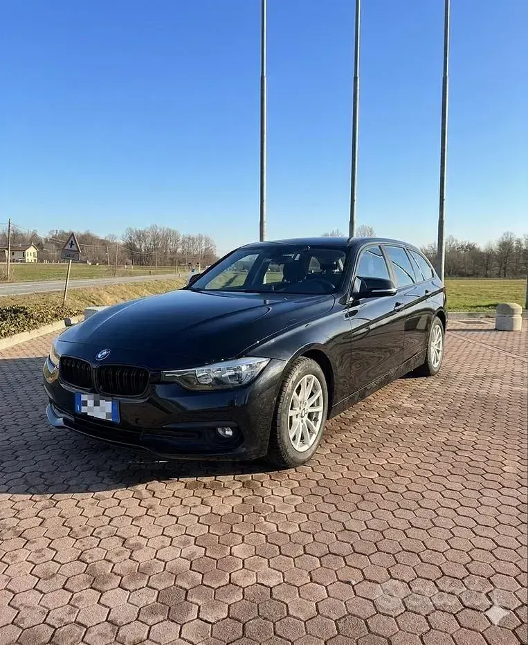 Usata BMW 316 Advantage 116 CV (85 kW) 2016 Nero Station wagon