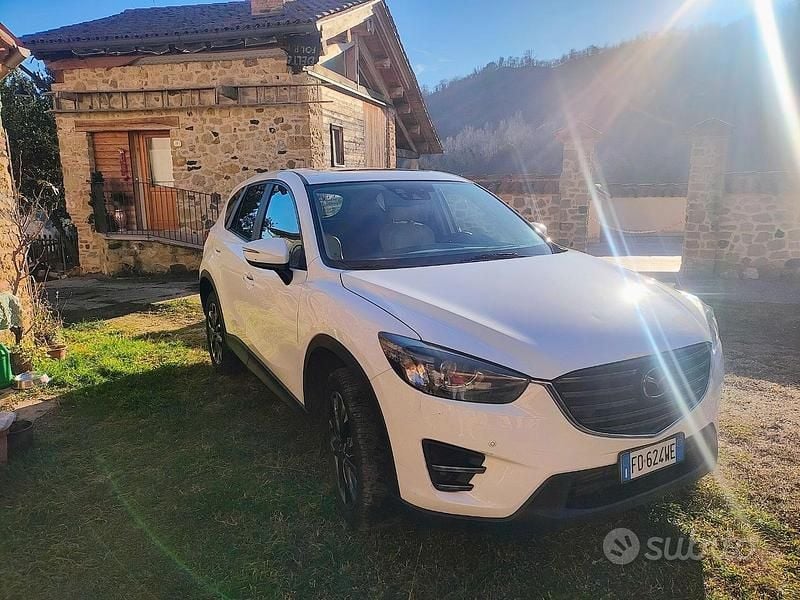 Usata Mazda CX-5 Exceed 175 CV (128 kW) 2016 Bianco SUV