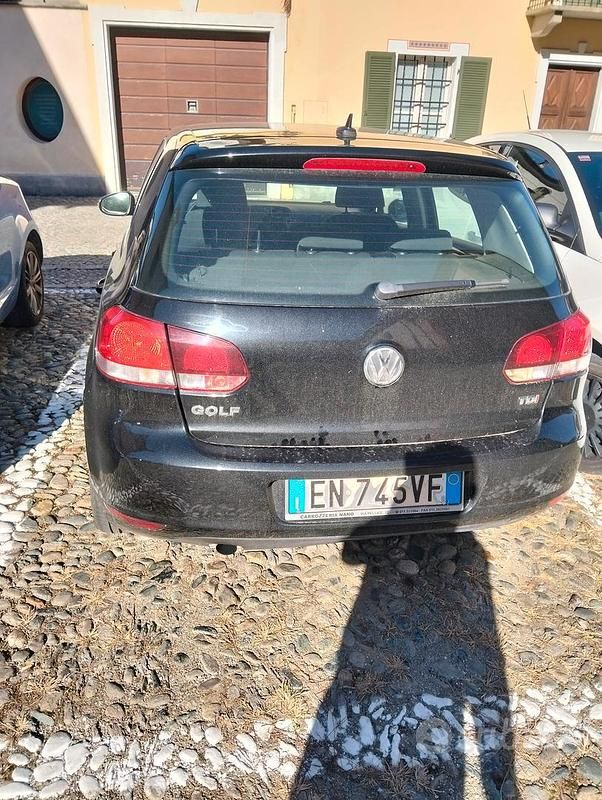 Usata VW Golf VII 105 CV (77 kW) 2012 Nero Berlina