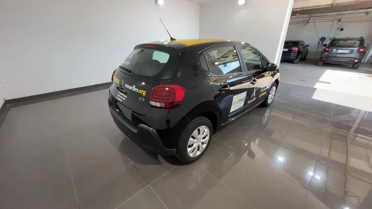 Usata Citroën C3 Feel 82 CV (60 kW) 2021 Nero Utilitaria