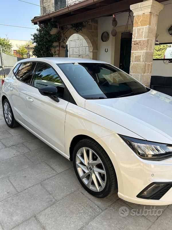 Usata Seat Ibiza 95 CV (69 kW) 2021 Bianco Berlina
