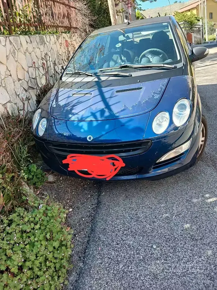 Usata Smart ForFour 68 CV (50 kW) 2006 Blu Utilitaria