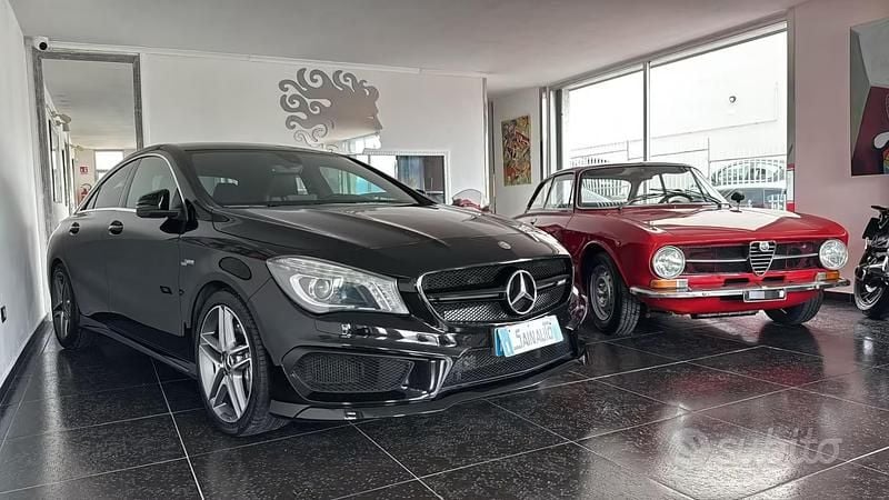 Usata Mercedes CLA45 AMG AMG 381 CV (280 kW) 2016 Nero Berlina
