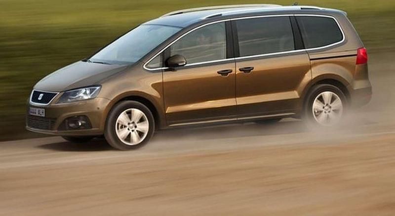 Usata Seat Alhambra Style 140 CV (102 kW) 2010 Marrone Monovolume
