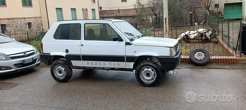 Usata Fiat Panda 4x4 50 CV (36 kW) 1991 Bianco Utilitaria