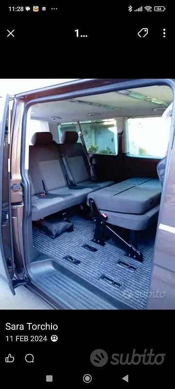 Usata VW Caravelle 2010 Marrone Monovolume