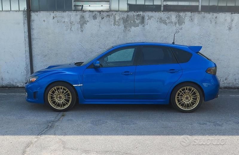 Usata Subaru Impreza 300 CV (220 kW) 2009 Blu/azzurro Berlina