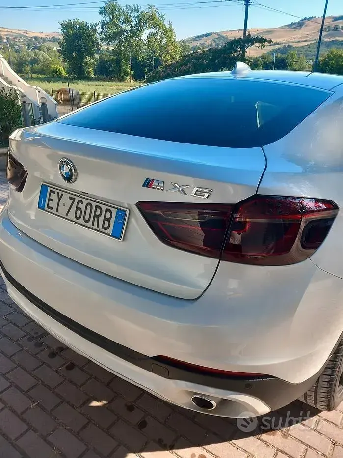 Usata BMW X6 258 CV (189 kW) 2015 Bianco SUV