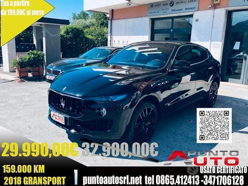 Usata Maserati Levante 275 CV (202 kW) 2018 Nero SUV