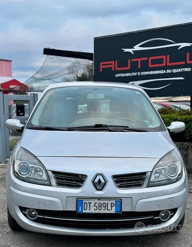 Usata Renault Scénic II 105 CV (77 kW) 2008 Grigio Monovolume
