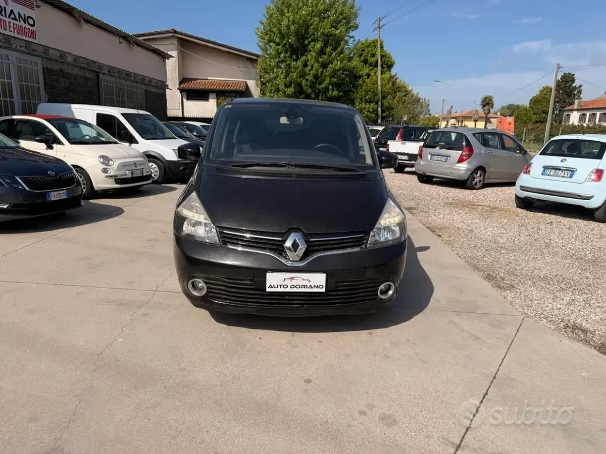 Usata Renault Espace 150 CV (110 kW) 2013 Nero Monovolume