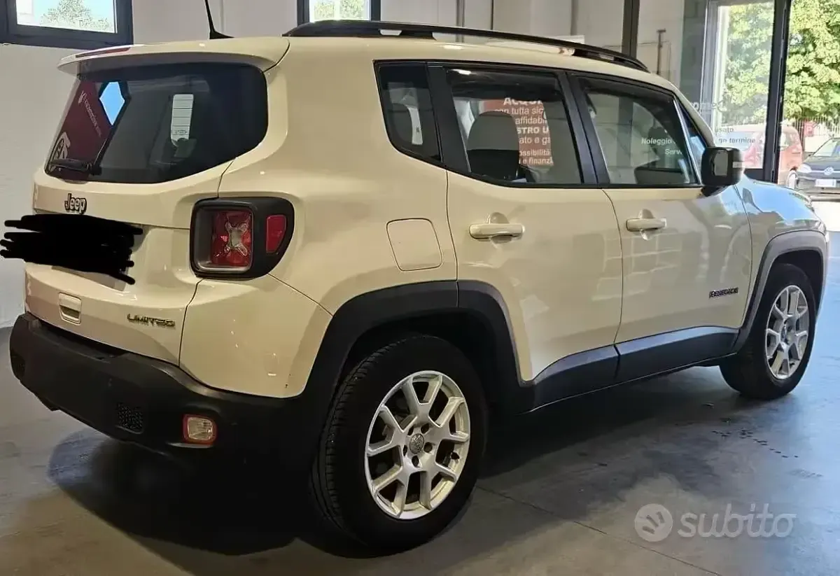 Usata Jeep Renegade Limited 120 CV (88 kW) 2019 Bianco SUV