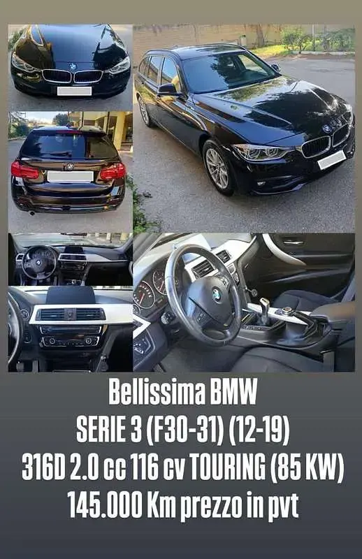 Usata BMW 316 116 CV (85 kW) 2019 Station wagon