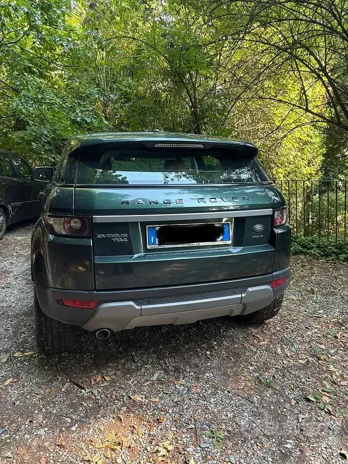Usata Land Rover Range Rover evoque Pure 150 CV (110 kW) 2011 Verde Station wagon
