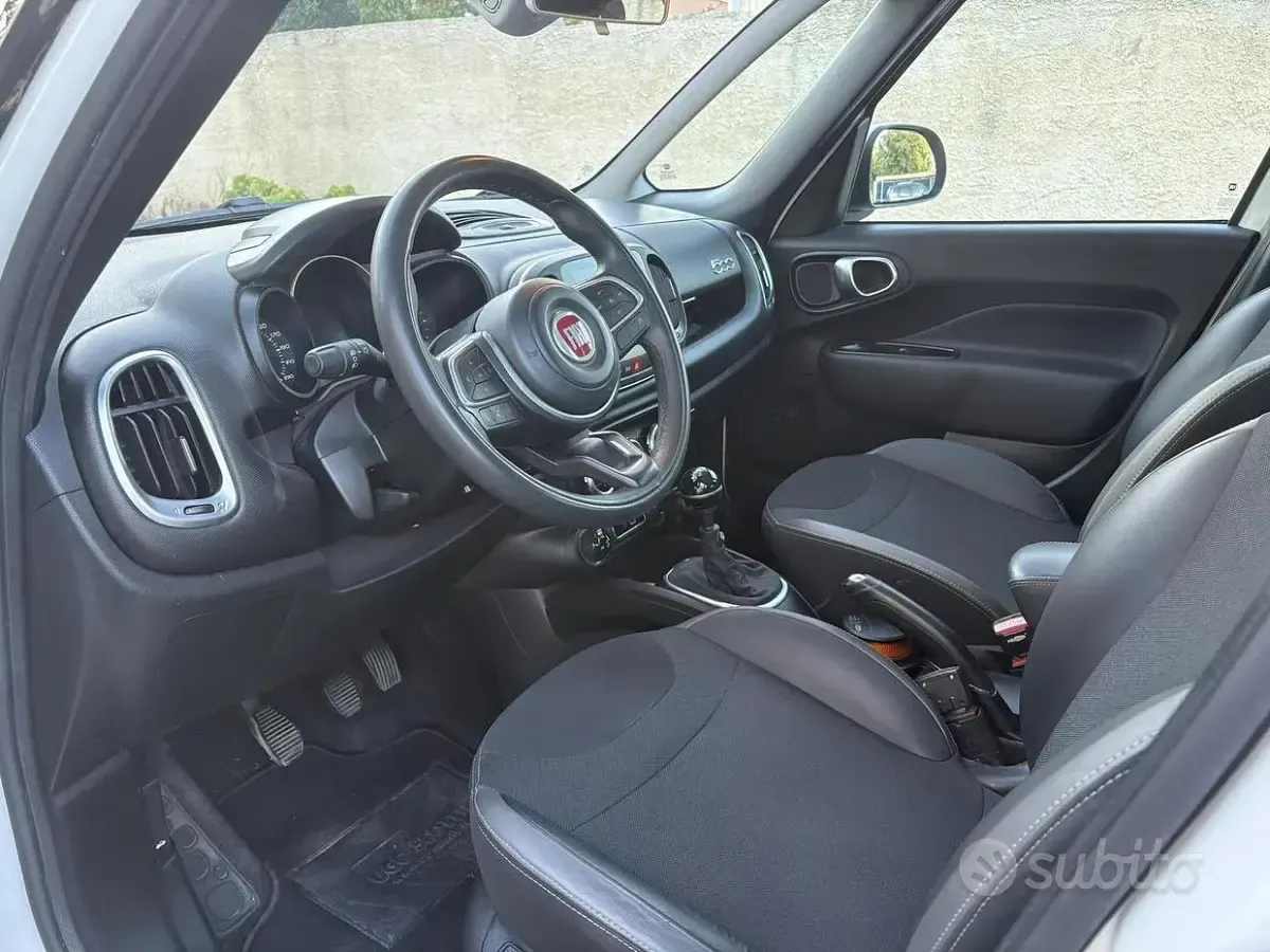 Usata Fiat 500L Cross 95 CV (69 kW) 2018 Bianco Monovolume