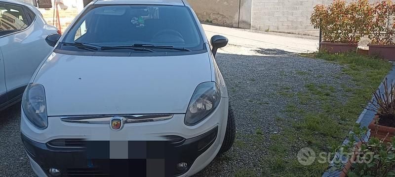 Usata Fiat Punto Evo 2012 Bianco Utilitaria