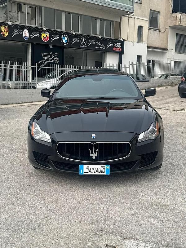 Usata Maserati Quattroporte GranLusso 410 CV (301 kW) 2016 Nero Berlina