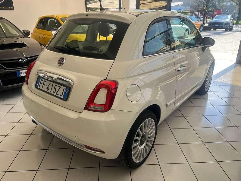 Usata Fiat 500 Lounge 69 CV (50 kW) 2016 Bianco Utilitaria