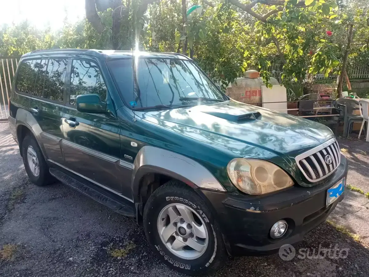Usata Hyundai Terracan 150 CV (110 kW) 2003 Verde SUV
