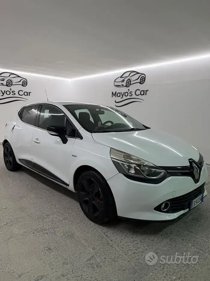Usata Renault Clio IV 73 CV (53 kW) 2014 Bianco Berlina