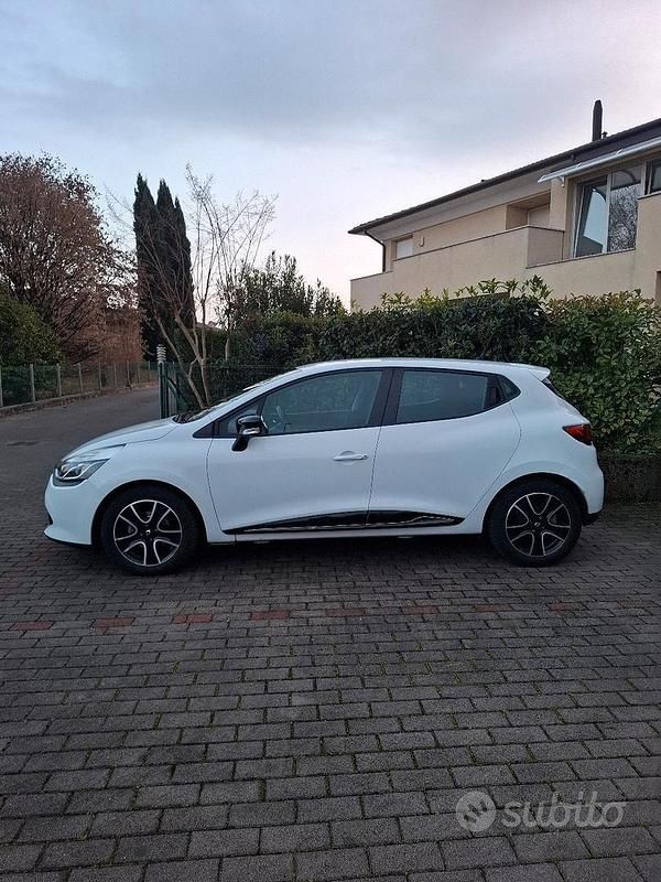 Usata Renault Clio IV 75 CV (55 kW) 2014 Bianco Utilitaria
