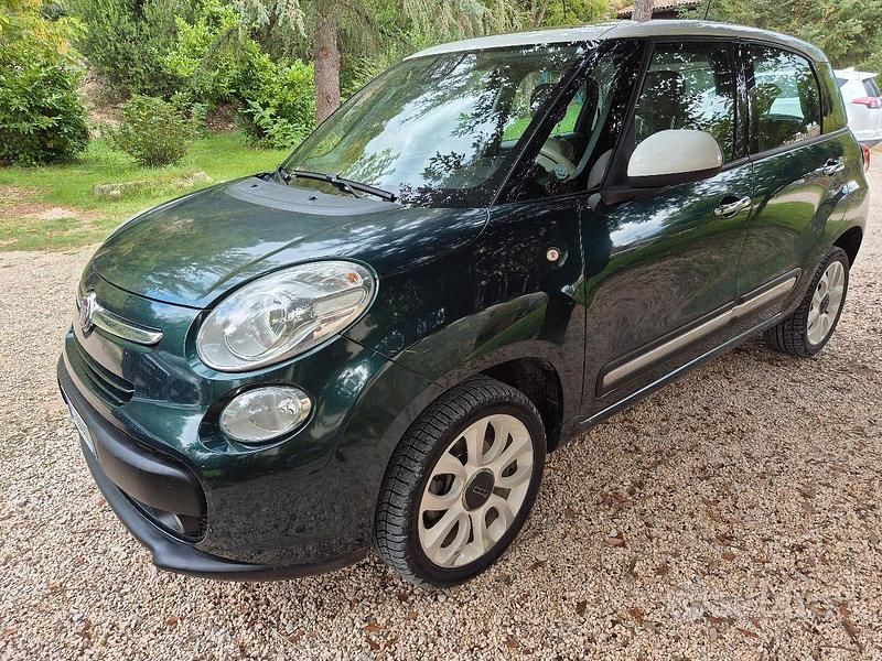 Usata Fiat 500L 85 CV (62 kW) 2014 Verde Monovolume