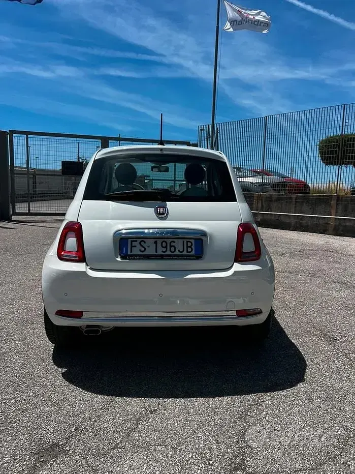 Usata Fiat 500 Lounge 69 CV (50 kW) 2018 Bianco Berlina