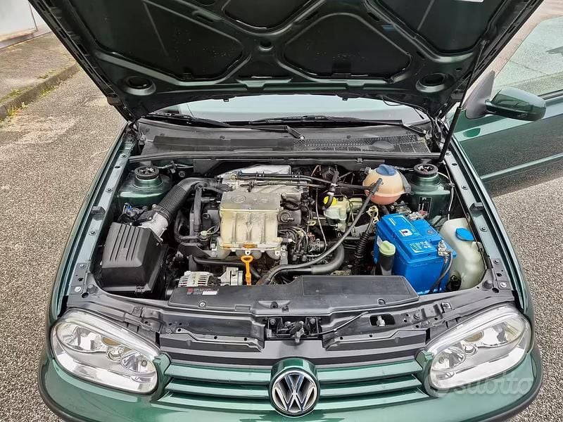 Brugt VW Golf Cabriolet Highline 101 HK (74 kW) 1999 Grøn Cabriolet