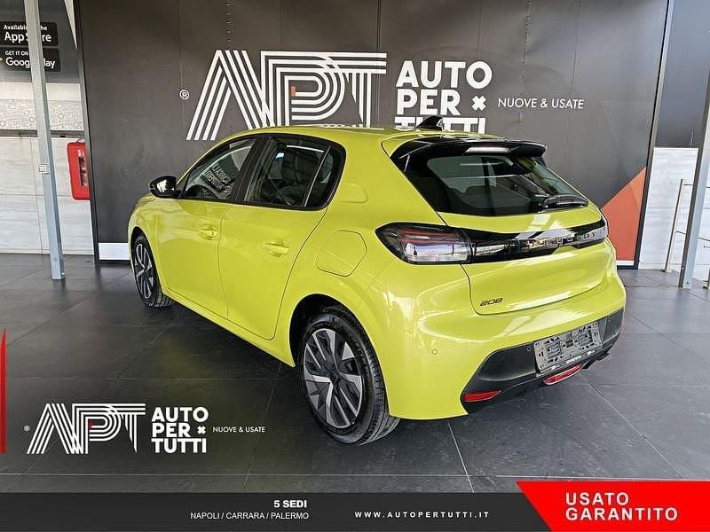 Usata Peugeot 208 Active 101 CV (74 kW) 2024 Giallo Utilitaria