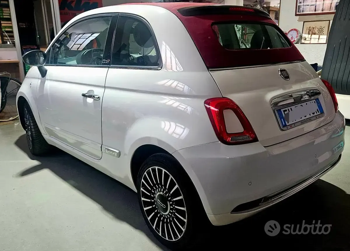 Usata Fiat 500C Pop 69 CV (50 kW) 2017 Cabrio