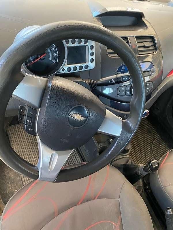 Usata Chevrolet Spark LS 82 CV (60 kW) 2010 Bianco Utilitaria