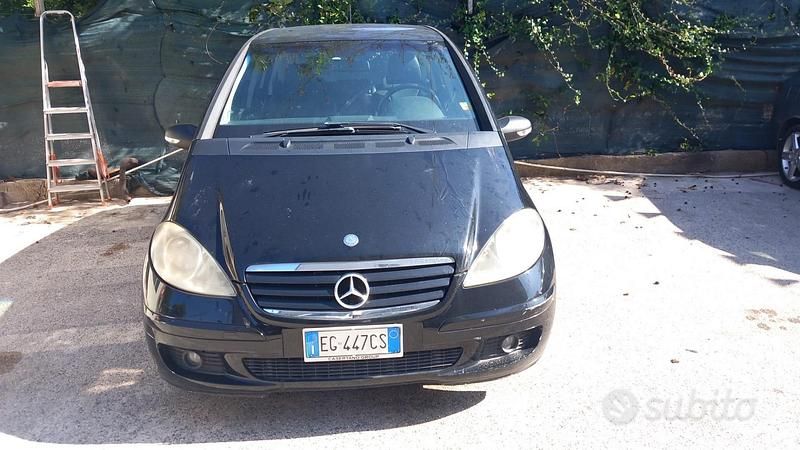 Usata Mercedes A160 Avantgarde 82 CV (60 kW) 2007 Nero Berlina