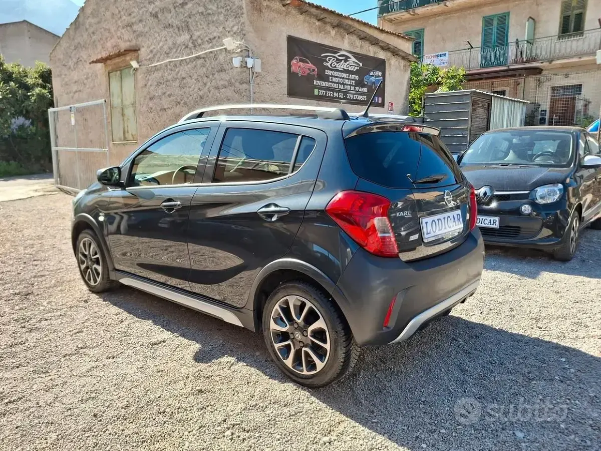 Usata Opel Karl Rocks 75 CV (55 kW) 2018 Grigio Utilitaria
