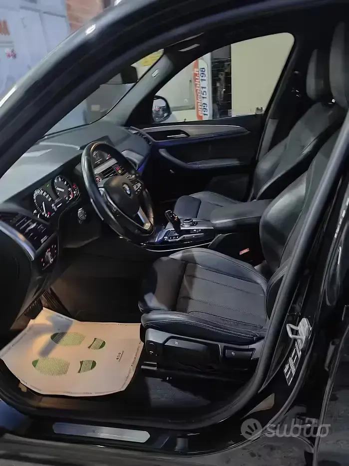 Usata BMW X3 Efficient Dynamics 150 CV (110 kW) 2020 Nero SUV