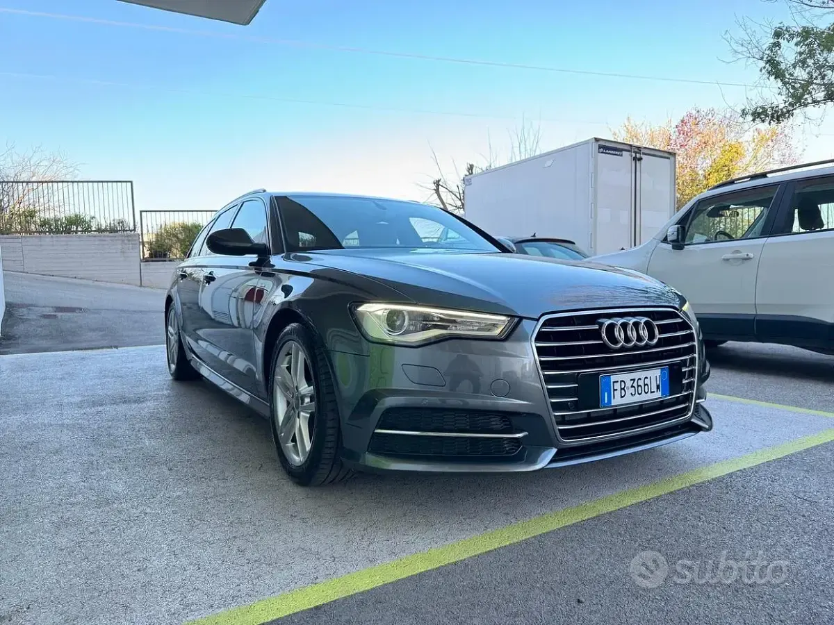 Usata Audi A6 S-Line 190 CV (139 kW) 2016 Grigio Station wagon