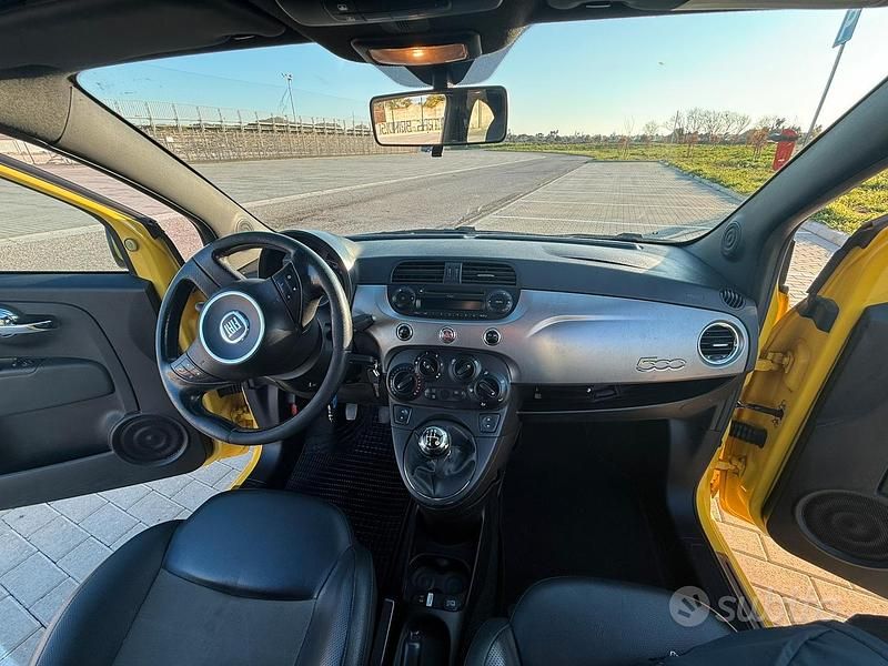 Usata Fiat 500 85 CV (62 kW) 2011 Giallo Berlina