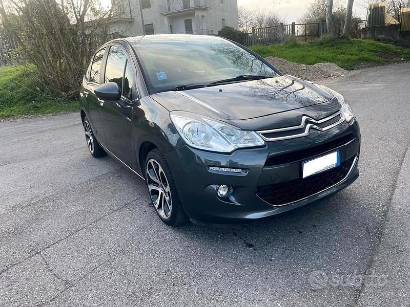 Usata Citroën C3 Exclusive 82 CV (60 kW) 2014 Grigio Berlina