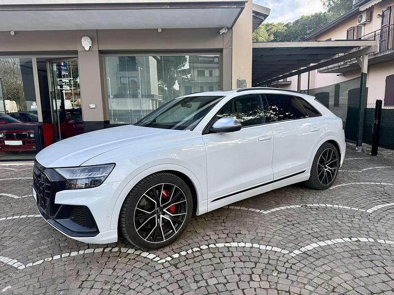 Usata Audi Q8 435 CV (319 kW) 2020 Bianco SUV