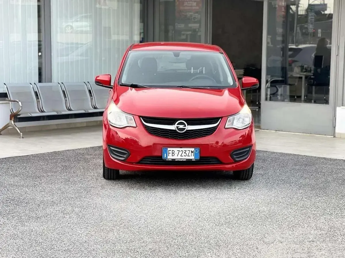 Usata Opel Karl 75 CV (55 kW) 2016 Rosso Utilitaria