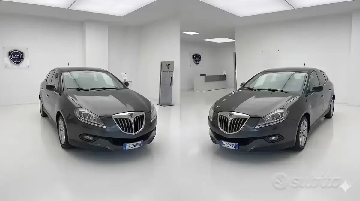 Usata Lancia Delta 120 CV (88 kW) 2008 Grigio Utilitaria
