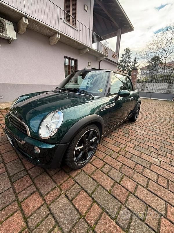 Usata Mini One Cabriolet 90 CV (66 kW) 2007 Verde Cabrio