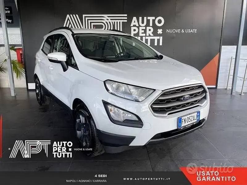 Usata Ford Ecosport S 125 CV (91 kW) 2018 Bianco SUV