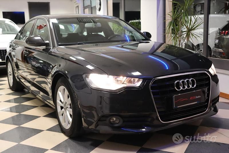 Grigio Usata 2012 Audi A6 Advanced Tre volumi | 11.500 € (Buon prezzo) - Immagine 1/4